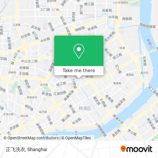 正飞洗衣 map