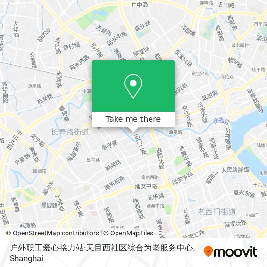 户外职工爱心接力站·天目西社区综合为老服务中心 map