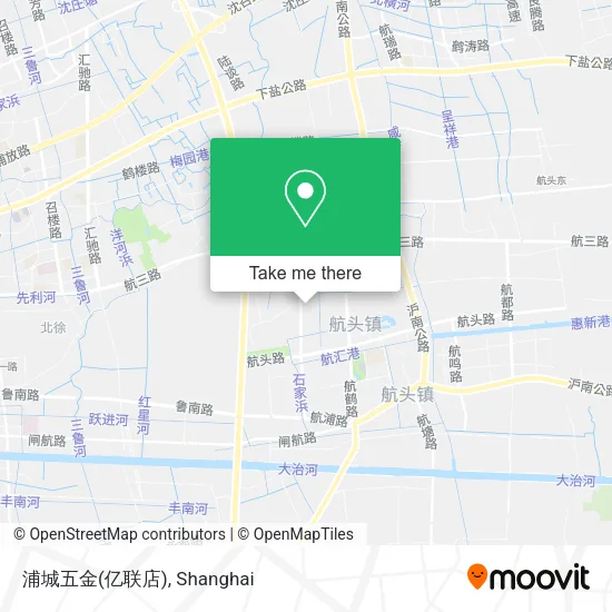 浦城五金(亿联店) map