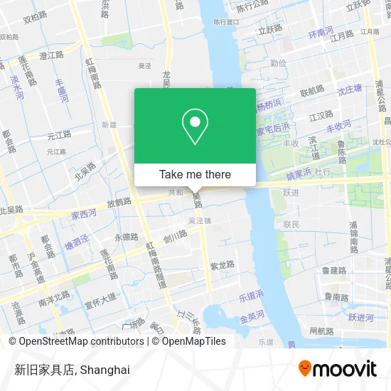 新旧家具店 map