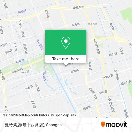 曼玲粥店(晨阳西路店) map