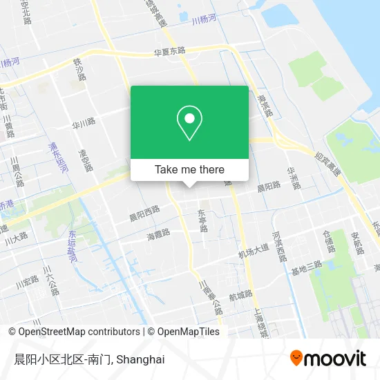 晨阳小区北区-南门 map