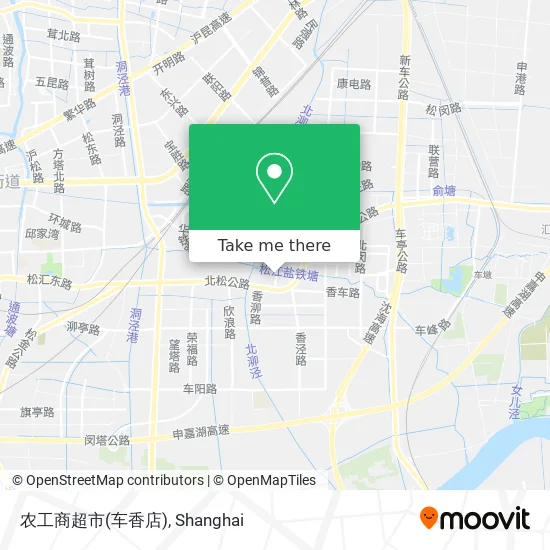农工商超市(车香店) map