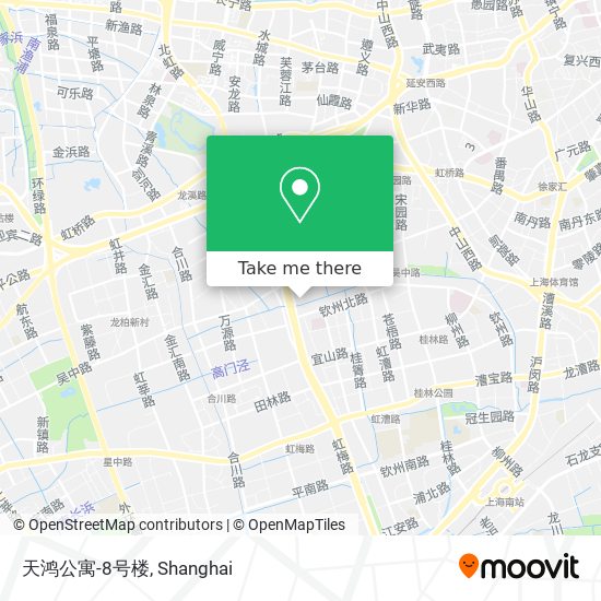 天鸿公寓-8号楼 map