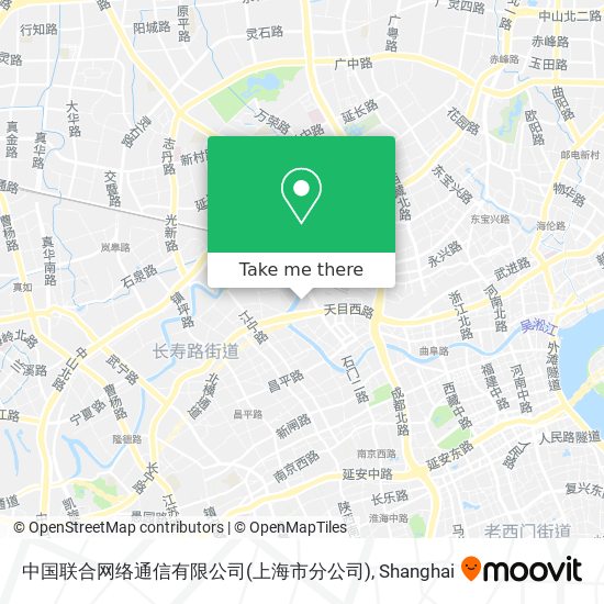 中国联合网络通信有限公司(上海市分公司) map