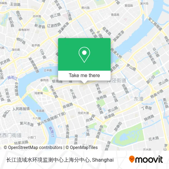 长江流域水环境监测中心上海分中心 map