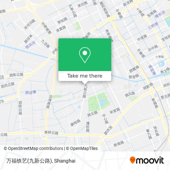 万福铁艺(九新公路) map