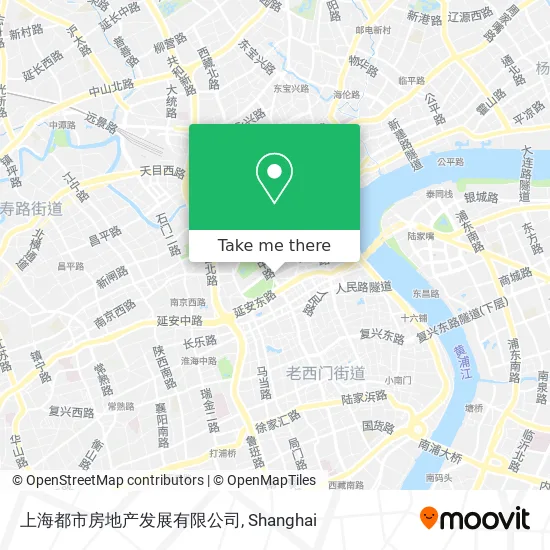 上海都市房地产发展有限公司 map