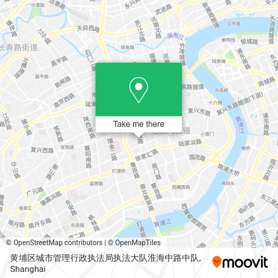 黄埔区城市管理行政执法局执法大队淮海中路中队 map