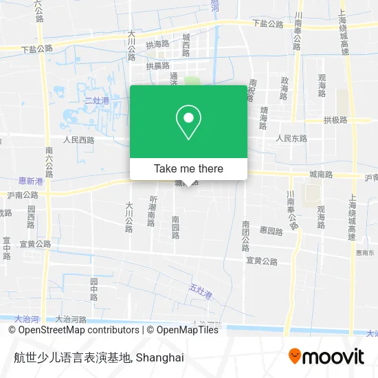 航世少儿语言表演基地 map