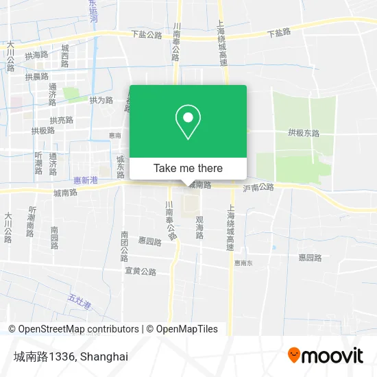 城南路1336 map