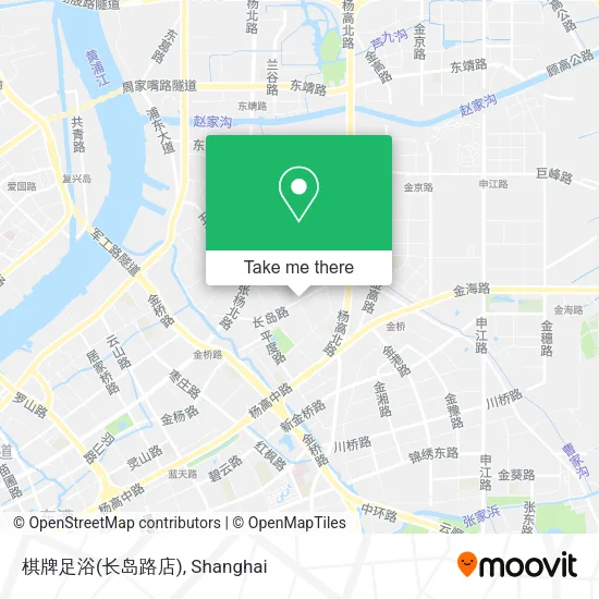棋牌足浴(长岛路店) map