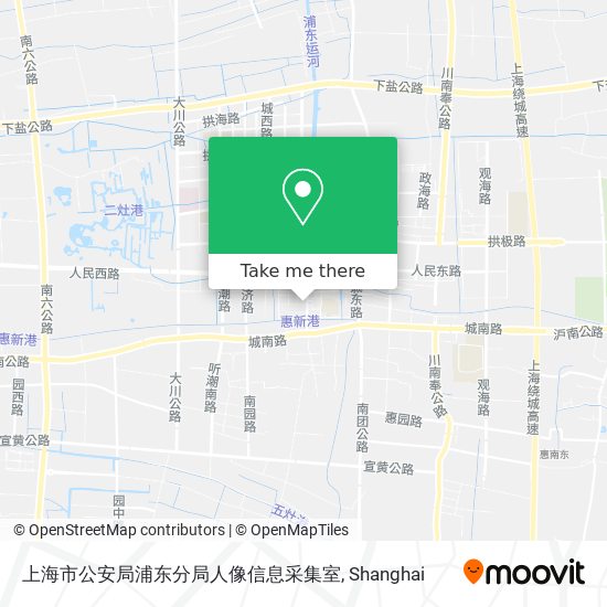 上海市公安局浦东分局人像信息采集室 map