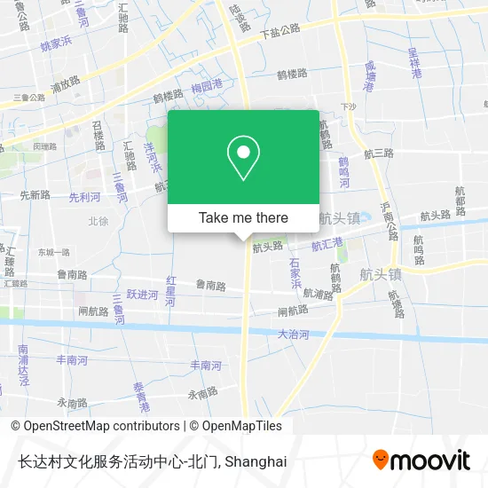 长达村文化服务活动中心-北门 map