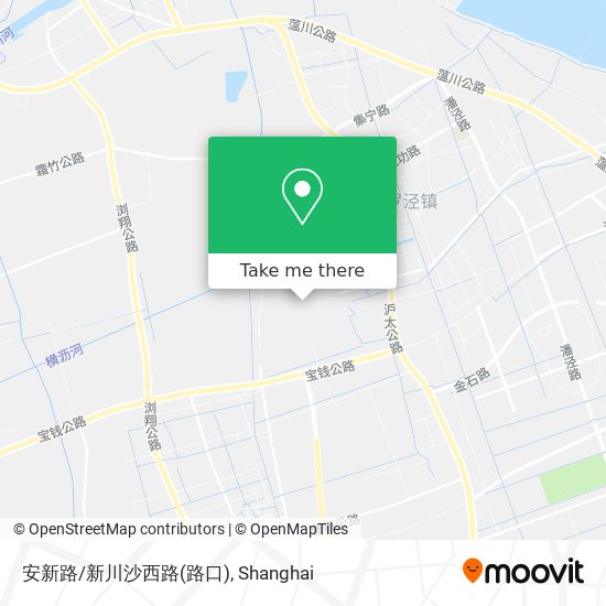 安新路/新川沙西路(路口) map