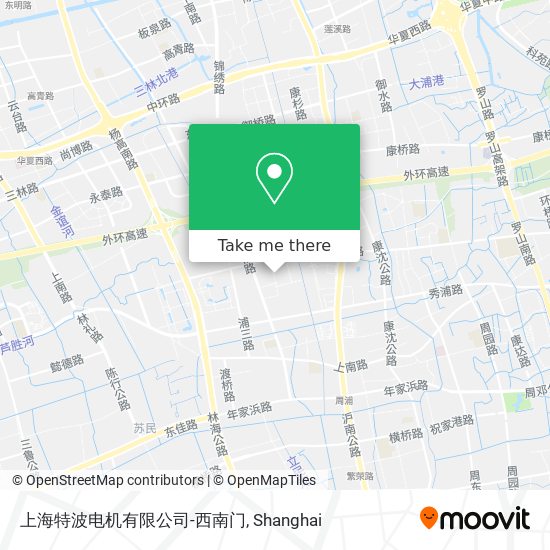 上海特波电机有限公司-西南门 map