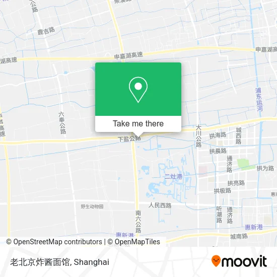 老北京炸酱面馆 map