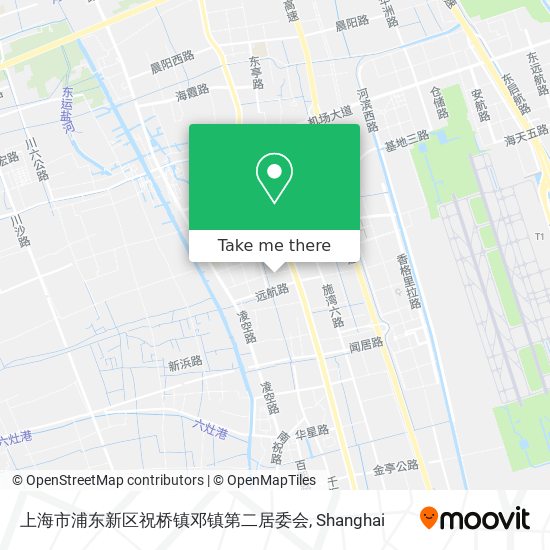 上海市浦东新区祝桥镇邓镇第二居委会 map