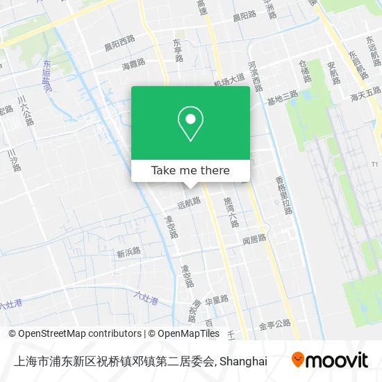 上海市浦东新区祝桥镇邓镇第二居委会 map