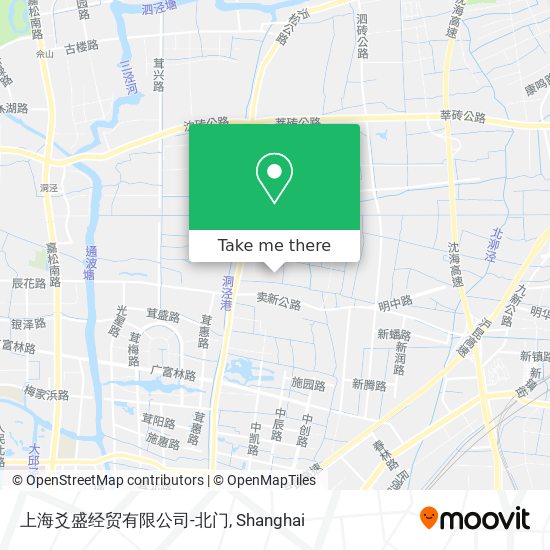 上海爻盛经贸有限公司-北门 map