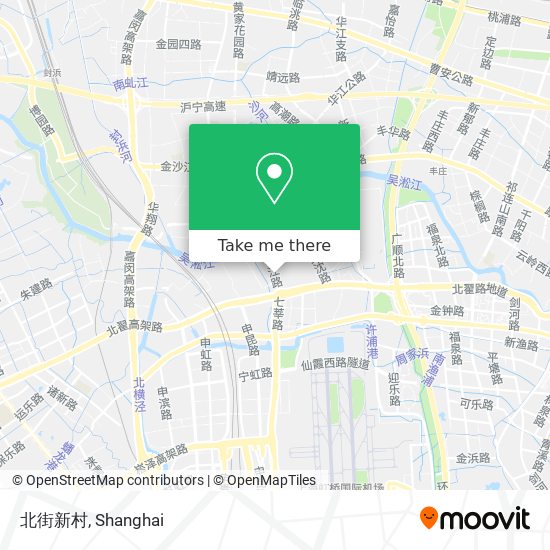 北街新村 map