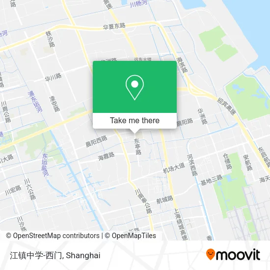 江镇中学-西门 map
