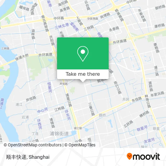 顺丰快递 map