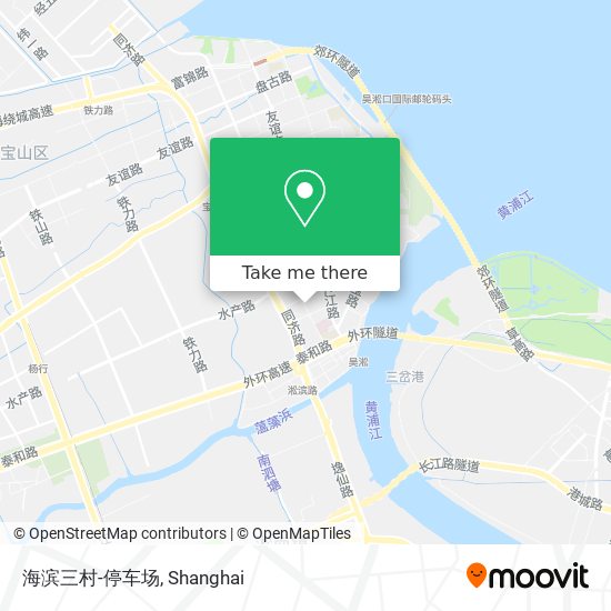 海滨三村-停车场 map