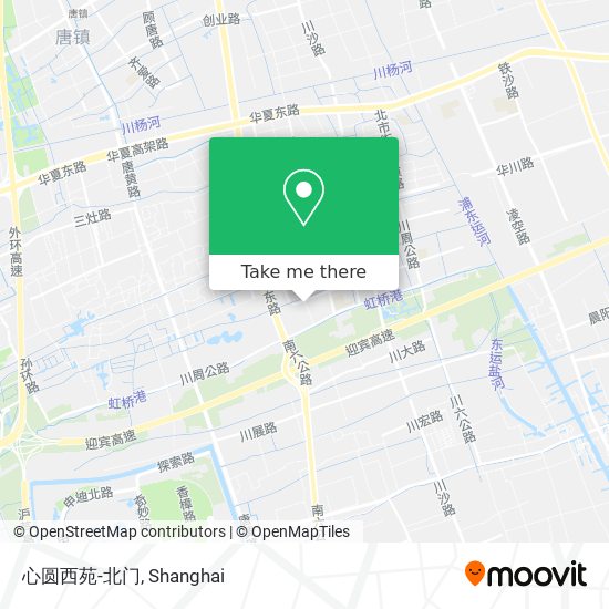 心圆西苑-北门 map