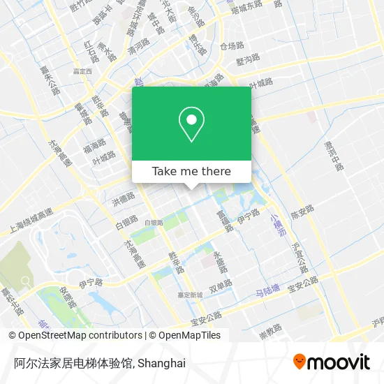 阿尔法家居电梯体验馆 map