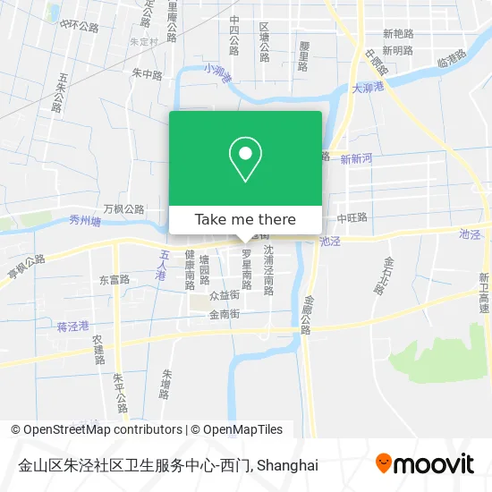 金山区朱泾社区卫生服务中心-西门 map