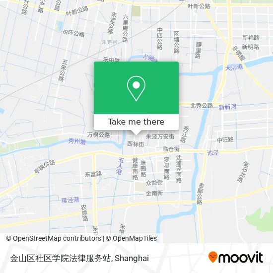 金山区社区学院法律服务站 map