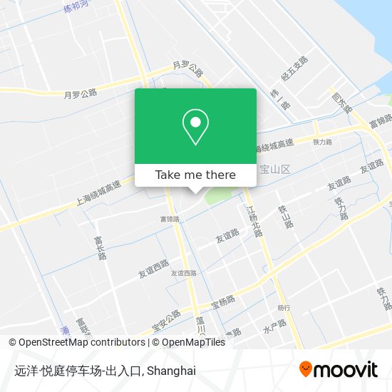 远洋·悦庭停车场-出入口 map