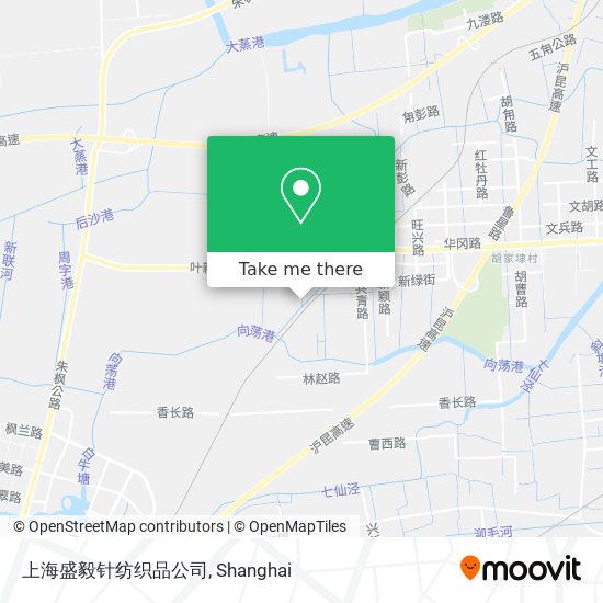 上海盛毅针纺织品公司 map