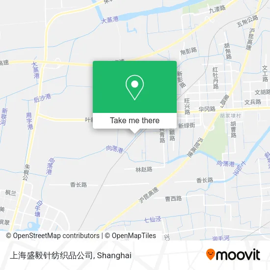 上海盛毅针纺织品公司 map