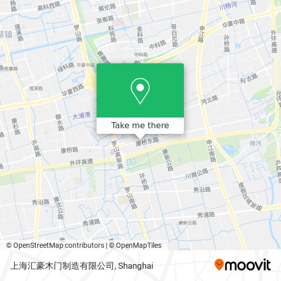 上海汇豪木门制造有限公司 map