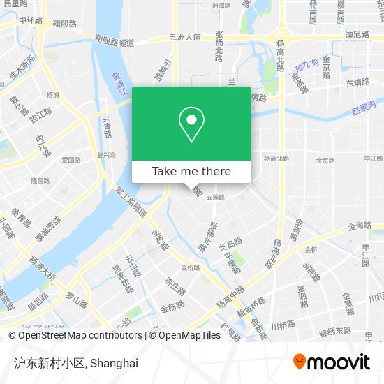 沪东新村小区 map