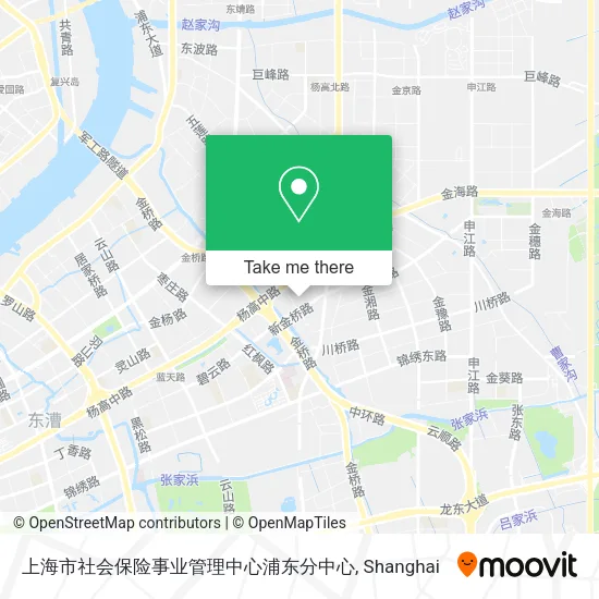 上海市社会保险事业管理中心浦东分中心 map
