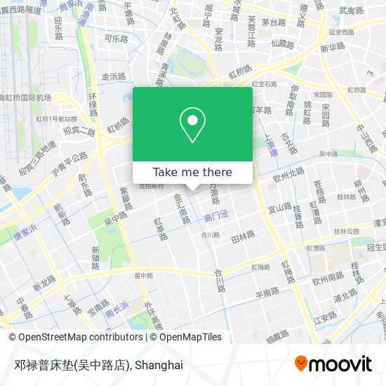 邓禄普床垫(吴中路店) map