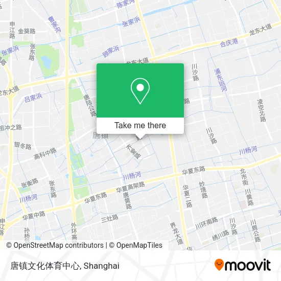 唐镇文化体育中心 map