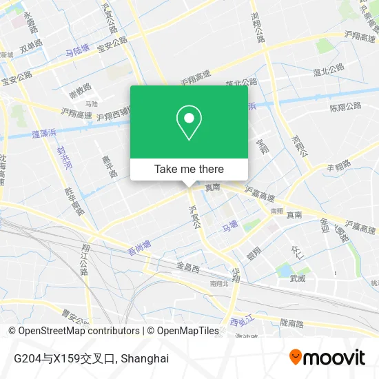 G204与X159交叉口 map