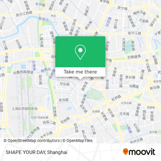 SHAPE YOUR DAY map