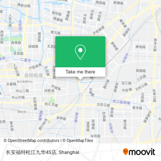 长安福特松江九华4S店 map
