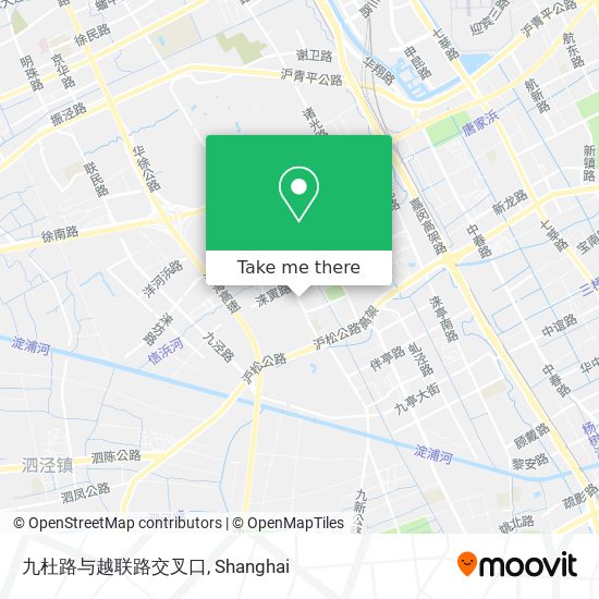 九杜路与越联路交叉口 map