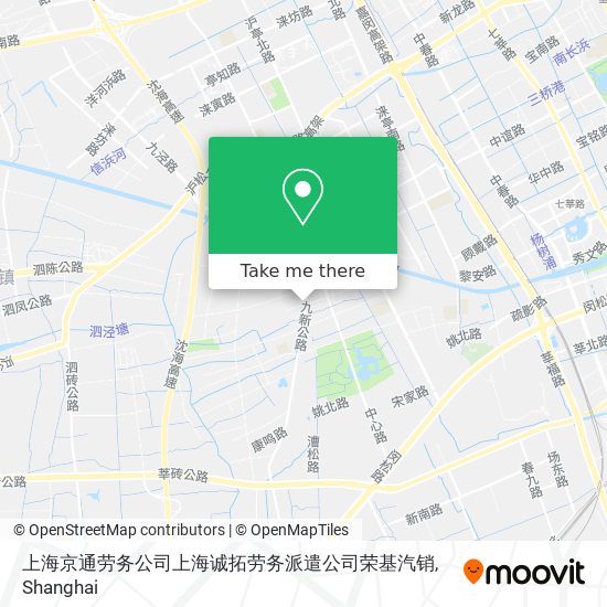 上海京通劳务公司上海诚拓劳务派遣公司荣基汽销 map