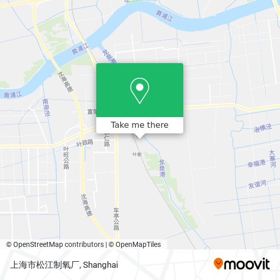 上海市松江制氧厂 map
