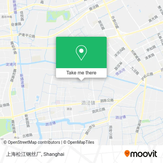 上海松江钢丝厂 map