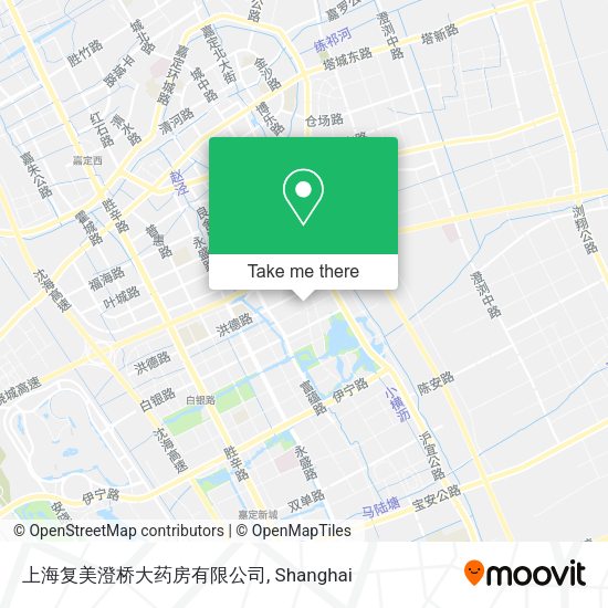 上海复美澄桥大药房有限公司 map
