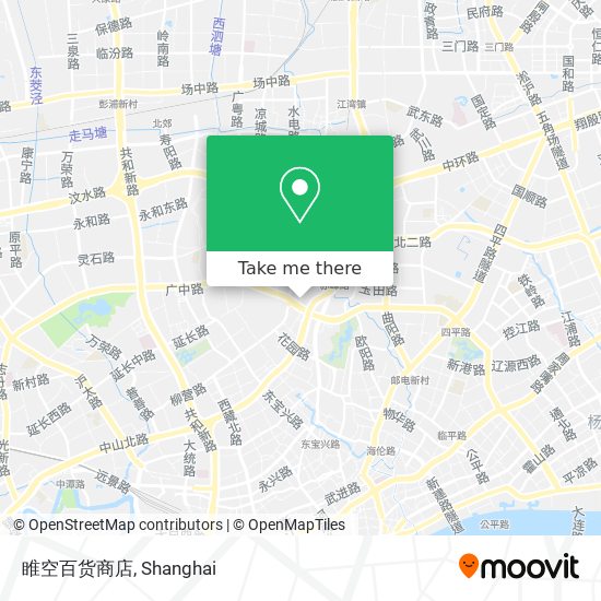 睢空百货商店 map