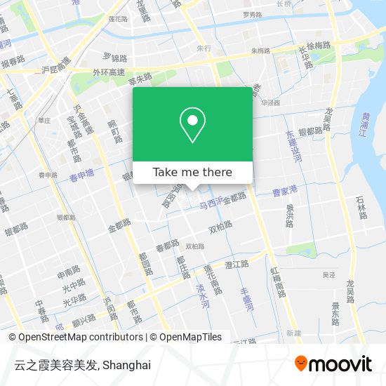 云之霞美容美发 map
